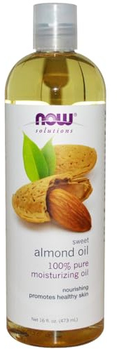 Now Foods Almond Oil, 16 Fl Oz (Pack of 2)