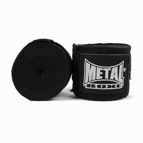 METAL BOXE Bande d'Entraînement Noir 4 m