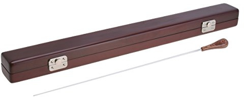 Kmise Rhythm Band Music Director Orchestra Conductor Conducting Baton Fiberglass with Wood Case 1 Set (type 2)