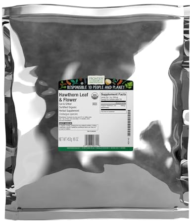 Frontier Co-op Organic Cut & Sifted Hawthorn Herb 1lb