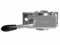 LAS 10630 Stützradhalter, mit Knebelfeststeller, Ø4,8 cm, Stahl, Silber