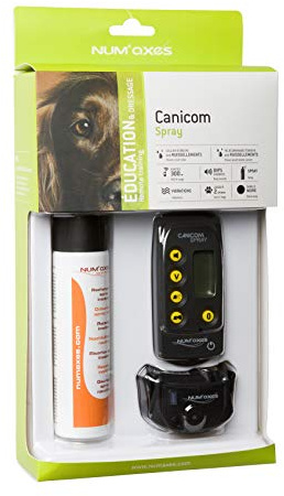 NUM'AXES - Ensemble de Dressage CANICOM Spray - Collier et Télécommande de Dressage avec Spray