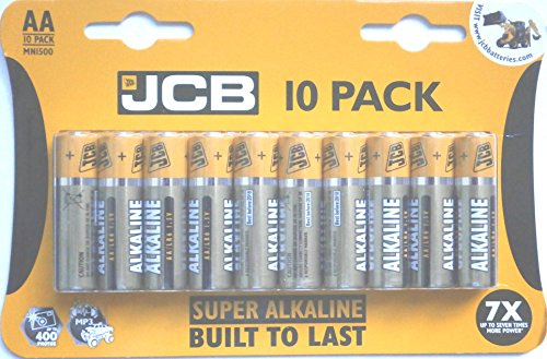 AA JCB Super Alkaline Batteries 10pk