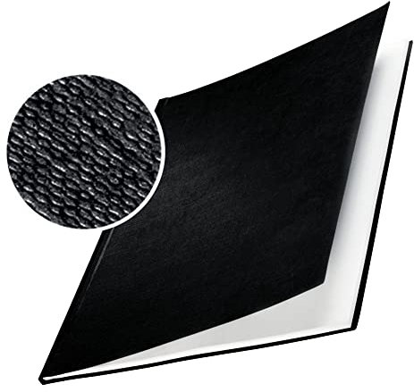 Leitz 73950095 – Tapas mit Cuadernación Rígidas A4 Serie Classic Lomo 21 mm (caja 10 ud.) Farbe negro
