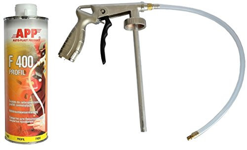 Autolack APP F400 6 Liter Hohlraumversiegelung Set inkl. Pistole