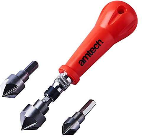 Amtech F0815 3 piece countersink set