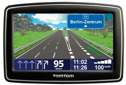 TomTom XL IQ Routes Central Europe Traffic Navigationsgerät inkl. TMC (10,9 cm (4,3 Zoll), 19 Länderkarten, Fahrspurassistent)