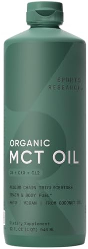 Sports Research Mct Oil Derived Only from Coconut Oil - 32Oz