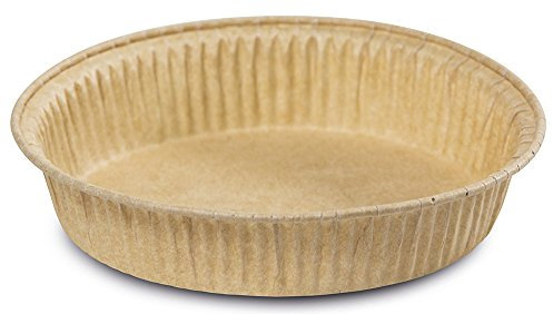 Guardini, Set di 6 stampi crostatine Ø 9 cm, Monouso, Carta da forno, Colore neutro, Made in Italy, Linea Easy Bake