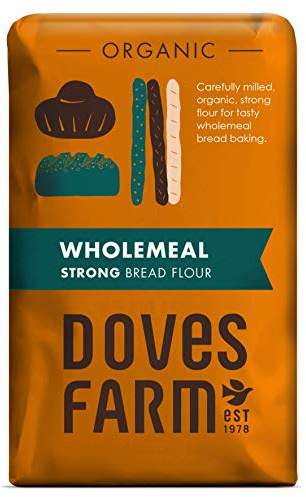 Duvor organisk 100% stark fullkornsmjöl 1,5 kg (2-pack)