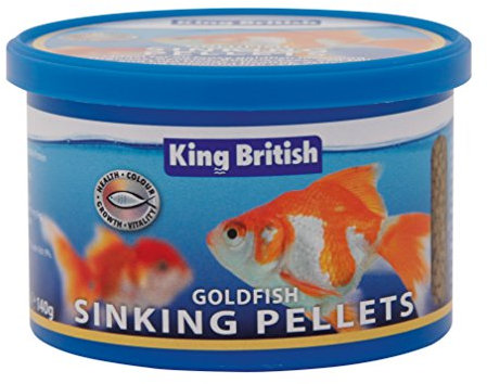 King British Goldfish Sinking Pellets Food 140g - Valentina Valentti UK