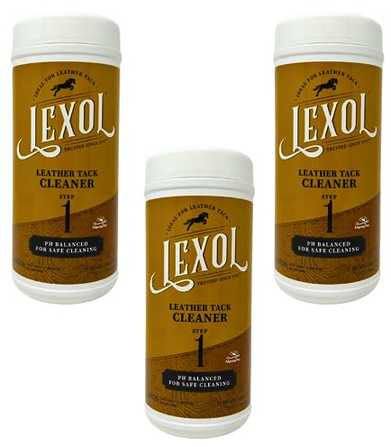 Lexol Leather Cleaner Quick Wipes - 75 Pre-Moistened Towels (3 Packs Containing 25 Each)
