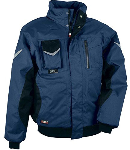 Cofra V001-0-02.Z48 - Giacca da pilota di sicurezza, Iceberg, colore blu navy/nero, 48