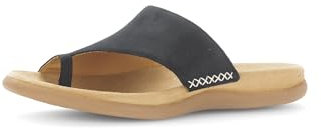Gabor Damen Lanzarote Clogs, Blau Dunkelblau Nubuk, 43 EU