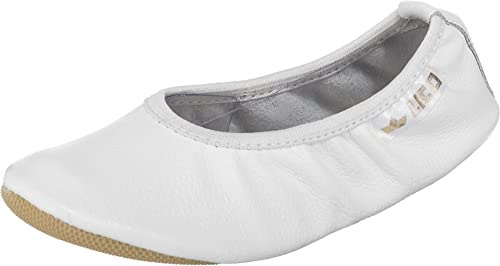 Lico Unisex Kids 1 Style Gymnastics Shoes, White, 2.5 UK