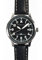 Aristo ME108-42S Armbanduhr, Unisex, Leder, Schwarz, Schwarz, Streifen