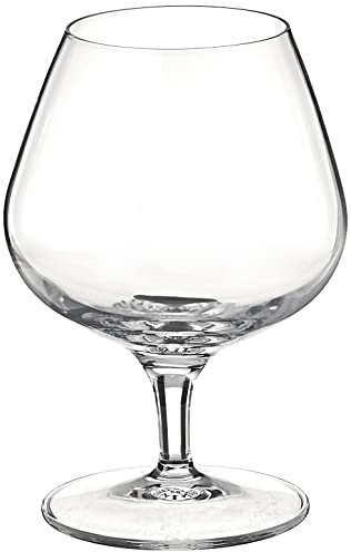 Luigi Bormioli Michelangelo Verre à cognac 39,5 cl Coffret cadeau Lot de 4