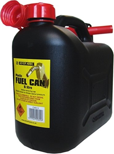 Silverhook Plastic Fuel Can, Black CAN3