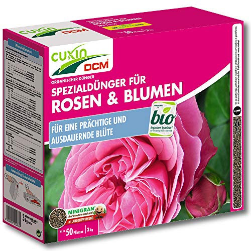 Cuxin Spezialdünger für Rosen und Blumen, 3,0 kg