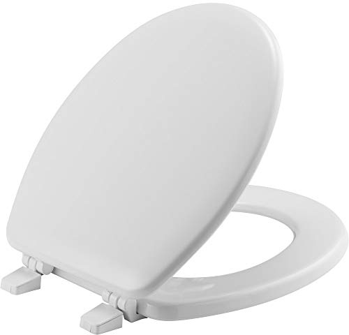 BEMIS BB540 Baby Toilet Seat, Toddler Size Seat Specifically Fits American Standard and Eljer Baby Toilets, Durable Wood, White