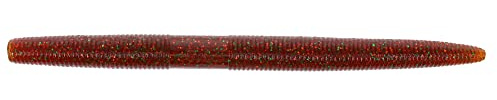 Gary Yamamoto 6 SENKO SMOKE ROOTBEER W/GREEN & COPPER FLAKE (5 PACK)