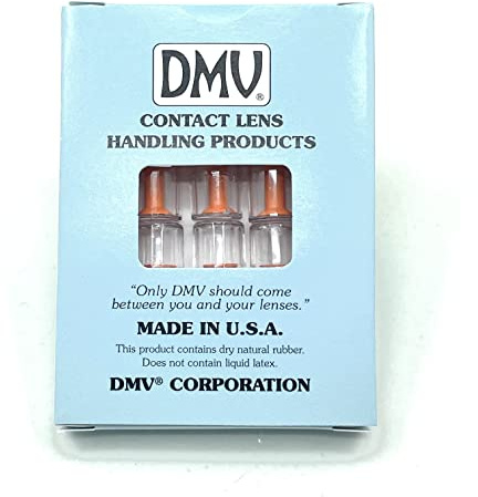 DMV Ultra Hard Contact Lens Remover Tool Made in USA 10 Pack - Orange