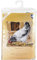 Vervaco Kreuzstich Stickpackungen Kissen Stickerei Set Anfänger Vorgedruckt Huhn DIY Set Kreativ Set Für Erwachsene Dekoratives Kissen ca. 40 x 40 cm Bastelset Handwerker Haus Dekoration