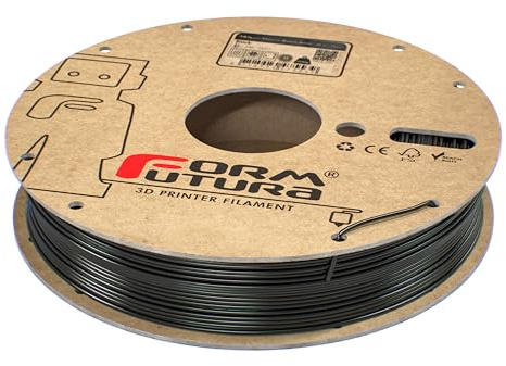 Formfutura, ABSpro – Flame Retardant Black, 3D-Drucker-Filament, 1,75 mm, Flammschutzmittel, schwarz, 175ABSPRO-FLMRD-0500