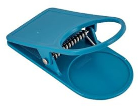 Gimex 60212 Blue PORTAVASO and Cup – Cup Holder and Cups (Blue)