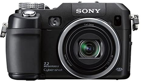 Sony Cyber-Shot DSC-V3 7.2 MP Digital Camera - Black