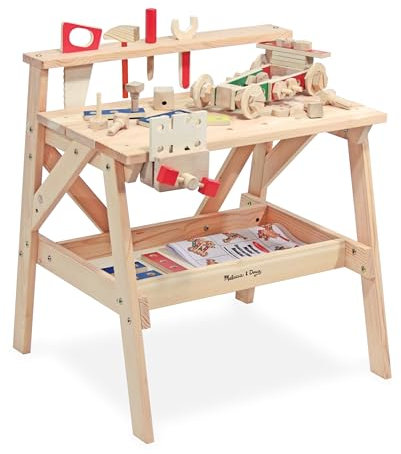 Melissa & Doug Werkbank aus Holz für große Projekte