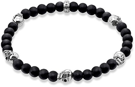 Thomas Sabo Bracelet skull bracelet 925 Sterling Silver
