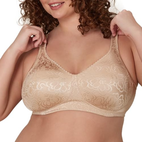 Playtex Women's Cross Your Heart Lined Side Shaping Soft Cup, Nude, 42C