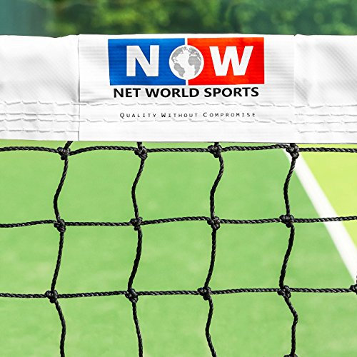 Vermont Tennisnetze für Einzel-Tennis 10m lang – eine Auswahl von Zwei (2,5mm Tennisnetz - 4,7kg)