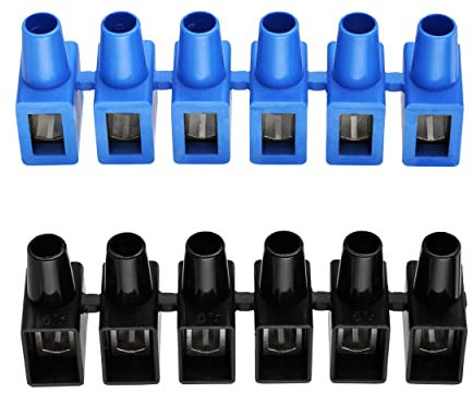 REV Lüsterklemme, Dosenklemmen Set = 2 Stück, 6-polig, 1,5-4mm², teilbar, Mehrfarbig