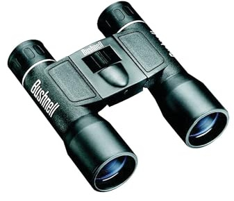 BUSHNELL - Jumelles pour Adultes - Powerview - 10x32 - Noir - Prisme en Toit - Entièrement traitées Multi Couches - Idéales pour la Randonnée - 131032