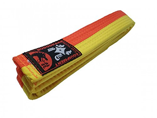 Budogürtel gelb-orange halb-halb-gestreift (280)