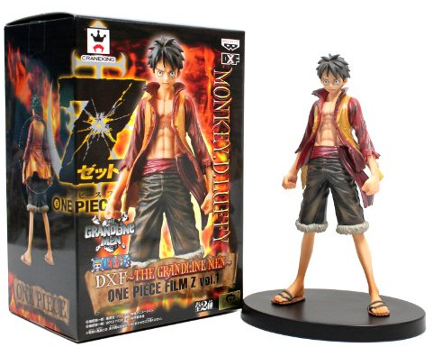 Banpresto 48213 Volume 1 Monkey D. Luffy DXF The Grandline Men One Piece Film Z 6 Action Figure