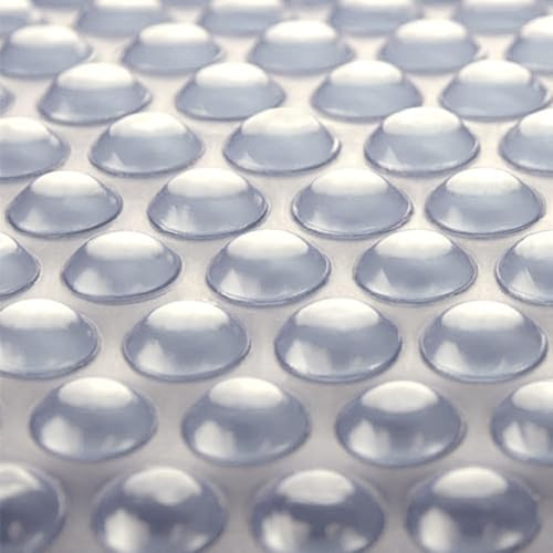 Sun2Solar Clear 18 ft Round Pool Solar Cover | 1600 Series | Heat Retaining Blanket for Inground and Above Ground Swimming Pools | Harness The Sun's Energy to Heat Pool | Bubble Heating Blankets