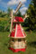 Windmühle, Gartenwindmühle, Windmühlen aus Holz, kugelgelagert 1,25m (rot)