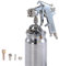 ORAZIO Pistolet de Pulvérisation de Peinture à l'air, Professionnelle 1000ml 1,8mm Buse Haute Pression Grand Volume d'alimentation par Aspiration Pistolet de Peinture 225260
