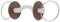 Beris Gebiss Zungenbogenstange Soft, grau, 10234-6-130-S