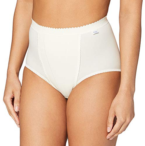 Sloggi Damen, SLOGGI CONTROL Maxi, Unterhose, Elfenbein (0038 Chrysanthème), 38