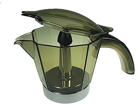 DeLonghi Alicia Karaffe und Deckel 2 Tassen Espressokocher Moka elektrische emk2