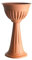 Vaso Colonna interno esterno giardino fioriera plastica terracotta vasi Bama 100% MADE IN ITALY
