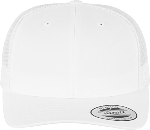 Flexfit Unisex 6606-RetroTrucker Retro Trucker, white, one size