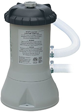 Intex 1000 GPH (Gallon Per Hour) Pool Filter Pump for up to 15ft pools