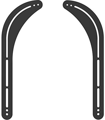 Intec brackets - Staffa universale per altoparlanti soundbar adatta per il montaggio di televisori da 32 a 75