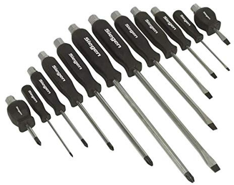 Sealey S0641 Hammer Thru Screwdriver Set, 12 Pieces
