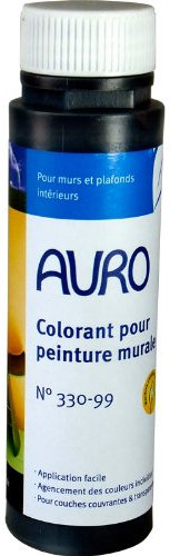 AURO Vollton- und Abtönfarbe Nr. 330-0,25 L Voll- u. Abtönfarben Erd-Schwarz